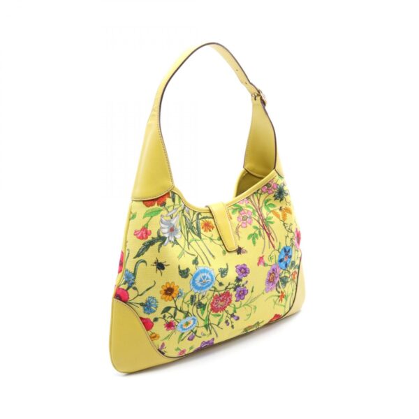 2101217839006 2 Gucci Flora Shoulder Bag Yellow