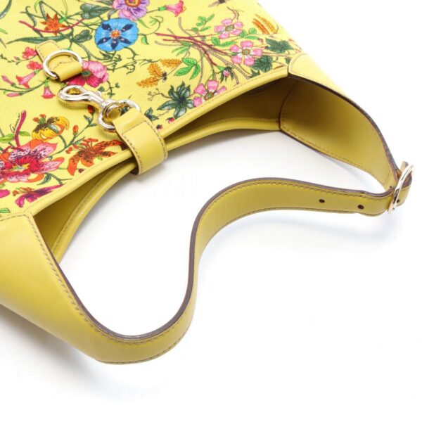 2101217839006 5 Gucci Flora Shoulder Bag Yellow