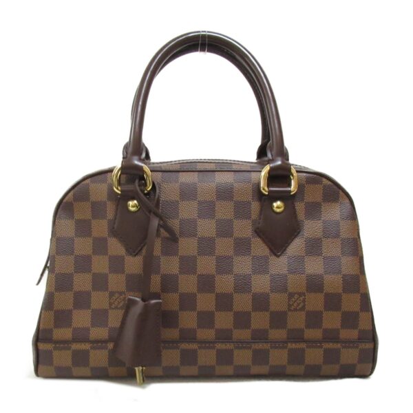 2101217841412 2 LOUIS VUITTON Duomo Handbag Damier Brown