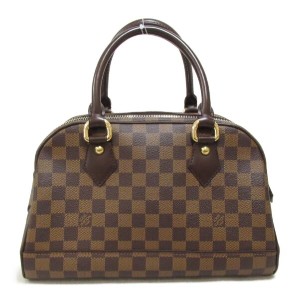 2101217841412 3 LOUIS VUITTON Duomo Handbag Damier Brown