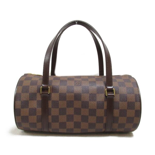 2101217841467 2 LOUIS VUITTON Papillon Shoulder Bag Damier Brown