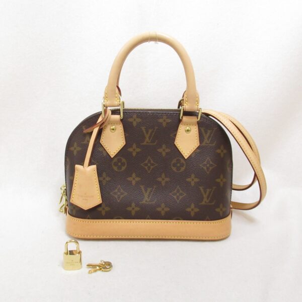 2101217841511 2 LOUIS VUITTON Alma BB 2way Shoulder Bag Monogram Brown