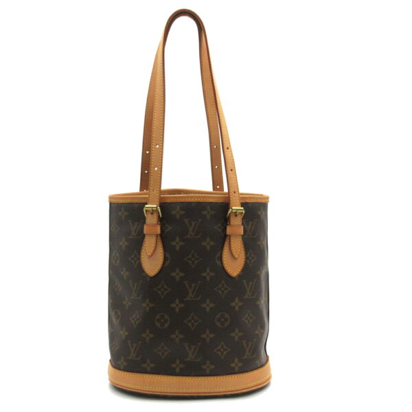 2101217841696 2 LOUIS VUITTON Bucket PM Tote Bag Monogram Bag Brown