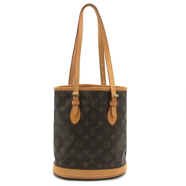 2101217841696 3 LOUIS VUITTON Bucket PM Tote Bag Monogram Bag Brown