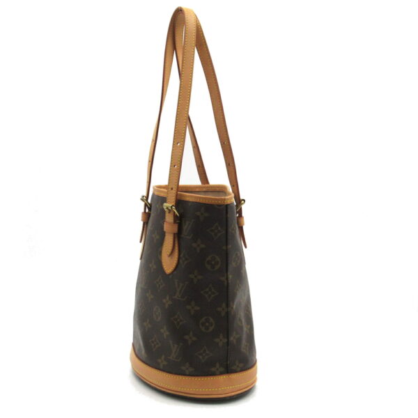 2101217841696 4 LOUIS VUITTON Bucket PM Tote Bag Monogram Bag Brown