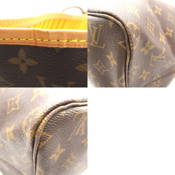 2101217841832 13c LOUIS VUITTON Neverfull GM Tote Bag Monogram Bag Brown Yellow