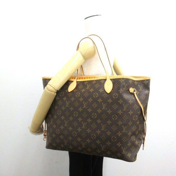 2101217841832 6 LOUIS VUITTON Neverfull GM Tote Bag Monogram Bag Brown Yellow