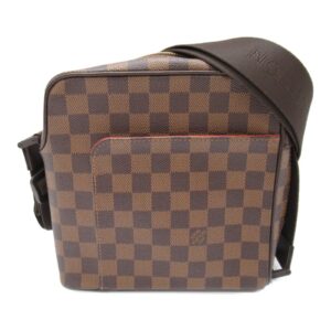 2101217841887 5 LOUIS VUITTON Monogram Bucket Attached Pouch Brown