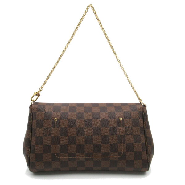 2101217842020 2 LOUIS VUITTON Favorite MM Shoulder Bag Damier Bag Brown