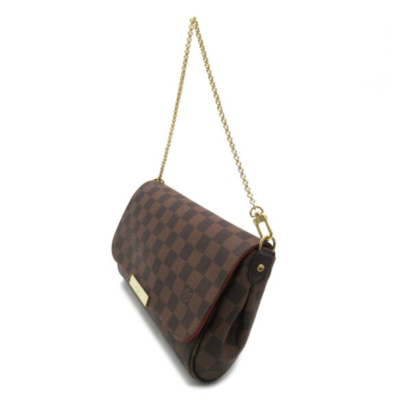 2101217842020 3 LOUIS VUITTON Favorite MM Shoulder Bag Damier Bag Brown