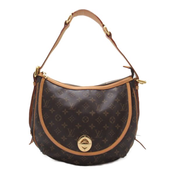 2101217842099 5 LOUIS VUITTON Tulum GM Shoulder Bag Monogram Brown