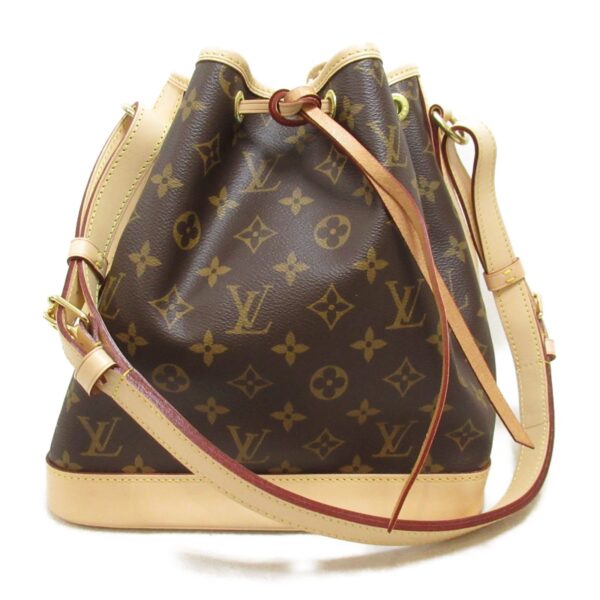 2101217842174 2 LOUIS VUITTON Petit Noe Shoulder Bag Monogram Brown