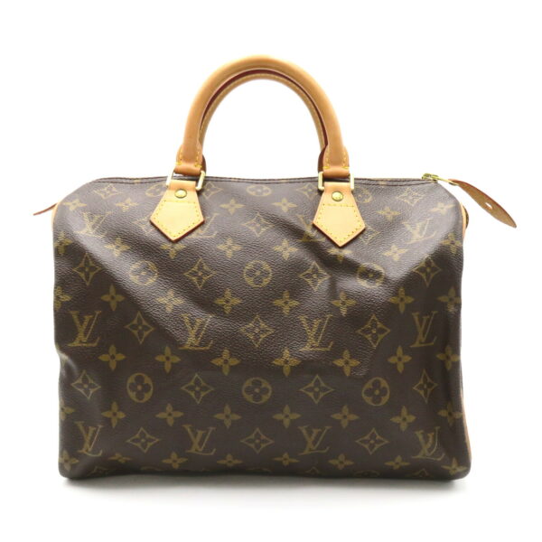 2101217842181 1 LOUIS VUITTON Speedy 30 Handbag Monogram Bag Brown