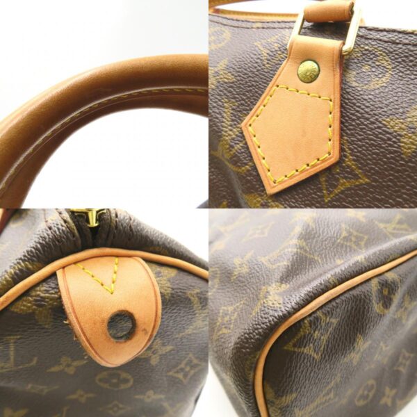 2101217842181 12c LOUIS VUITTON Speedy 30 Handbag Monogram Bag Brown