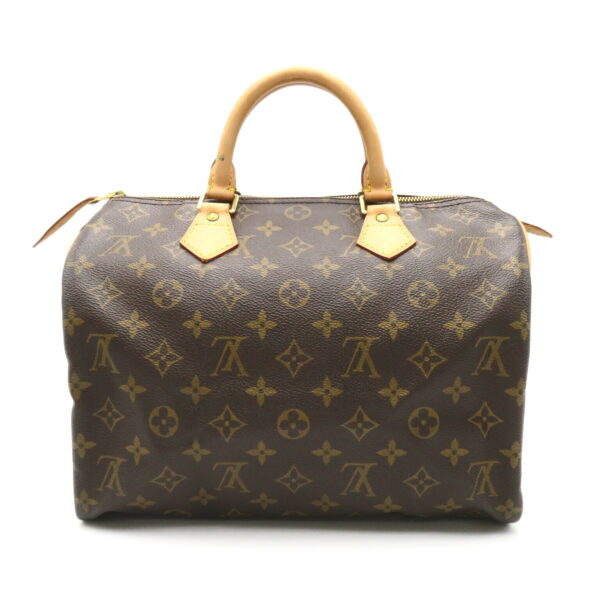 2101217842181 2 LOUIS VUITTON Speedy 30 Handbag Monogram Bag Brown