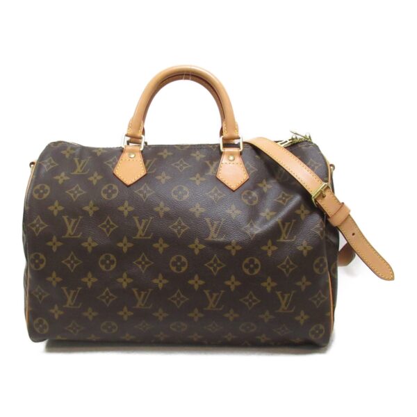 2101217842280 2 LOUIS VUITTON Speedy Bandouliere 35 Shoulder Bag Monogram Brown