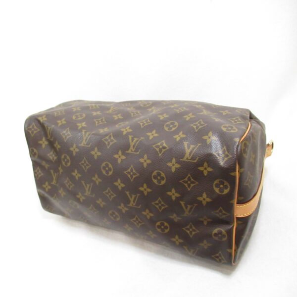 2101217842280 5 LOUIS VUITTON Speedy Bandouliere 35 Shoulder Bag Monogram Brown