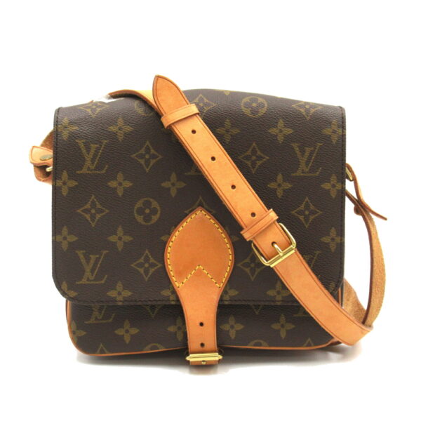 2101217842341 1 LOUIS VUITTON Cartesier 22 Shoulder Bag Monogram Bag Brown