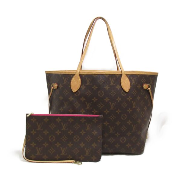 2101217842419 2 LOUIS VUITTON Neverfull MM Tote Bag Monogram Brown