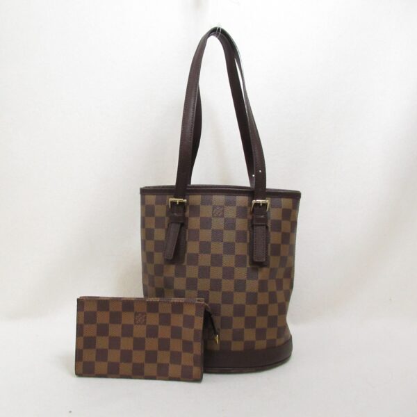 2101217842488 2 LOUIS VUITTON Male Tote Bag Damier Brown