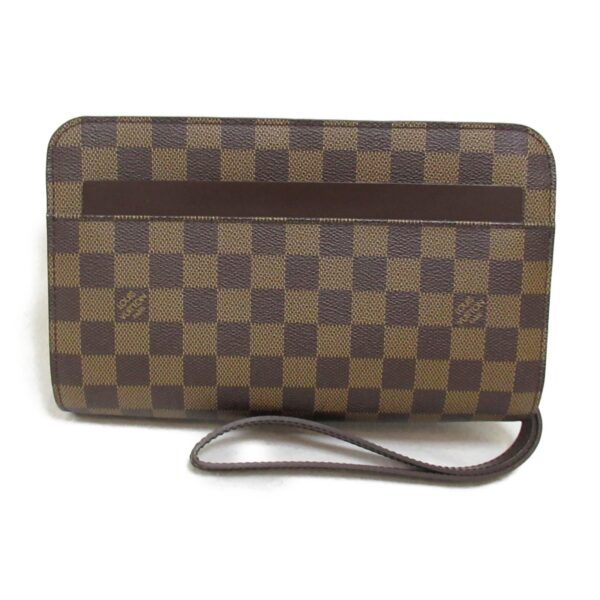 2101217842495 2 LOUIS VUITTON Saint Louis Shoulder Bag Damier Brown