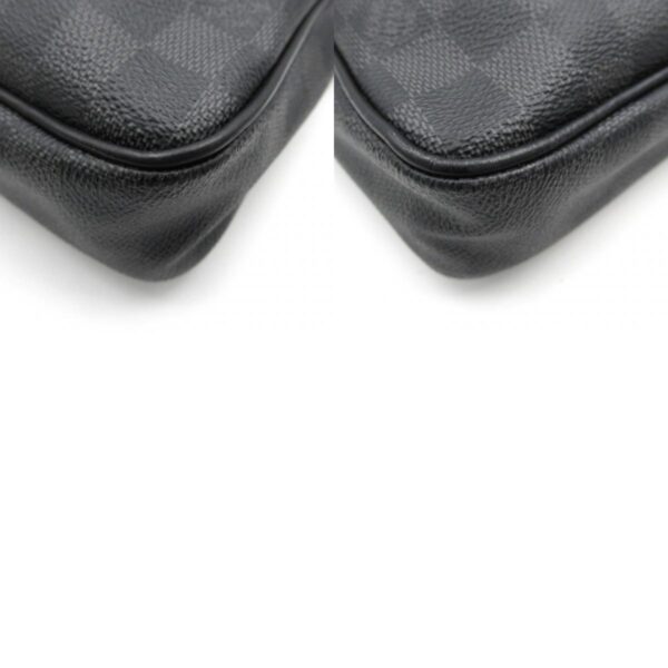 2101217842730 10c LOUIS VUITTON Porte Cumin Voyage PM Graphite Black