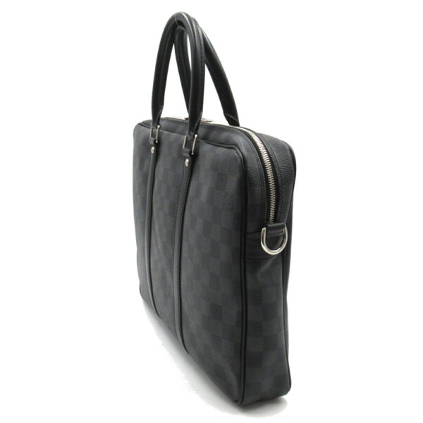 2101217842730 3 LOUIS VUITTON Porte Cumin Voyage PM Graphite Black