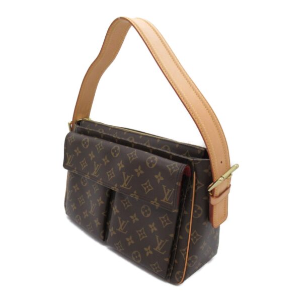 2101217842938 6 LOUIS VUITTON Viva Cité GM Shoulder Bag Monogram Brown