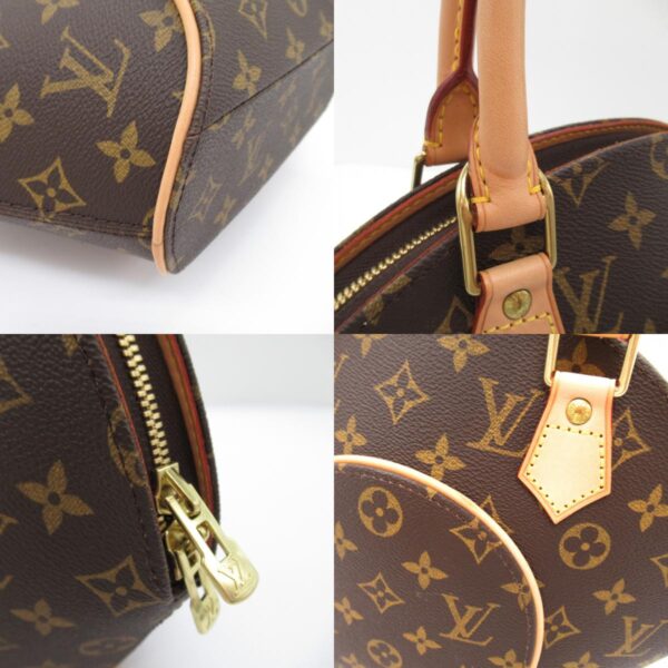 2101217842945 10c LOUIS VUITTON Ellipse PM Handbag Monogram Brown