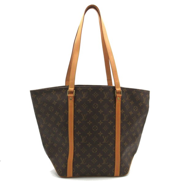 2101217843003 1 LOUIS VUITTON Sac Shopping Tote Bag Monogram Bag Brown