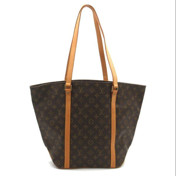 2101217843003 2 LOUIS VUITTON Sac Shopping Tote Bag Monogram Bag Brown