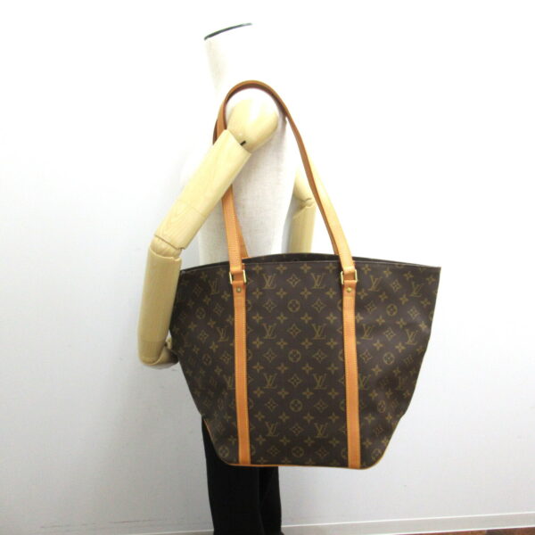 2101217843003 5 LOUIS VUITTON Sac Shopping Tote Bag Monogram Bag Brown