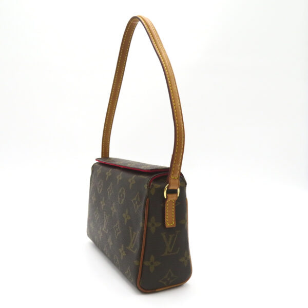 2101217843133 3 LOUIS VUITTON Recital Handbag Monogram Bag Brown