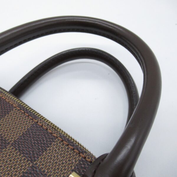 2101217843195 10 LOUIS VUITTON Triana Handbag Damier Brown