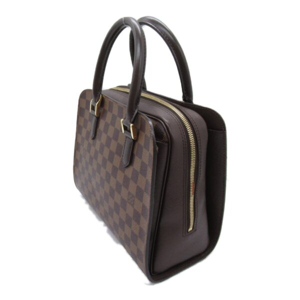 2101217843195 5 LOUIS VUITTON Triana Handbag Damier Brown