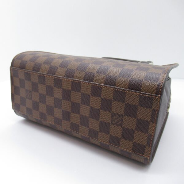 2101217843195 7 LOUIS VUITTON Triana Handbag Damier Brown