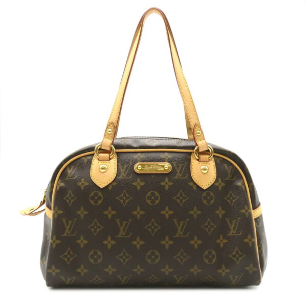 2101217843256 1 LOUIS VUITTON Montorgueil PM Shoulder Bag Monogram Bag Brown