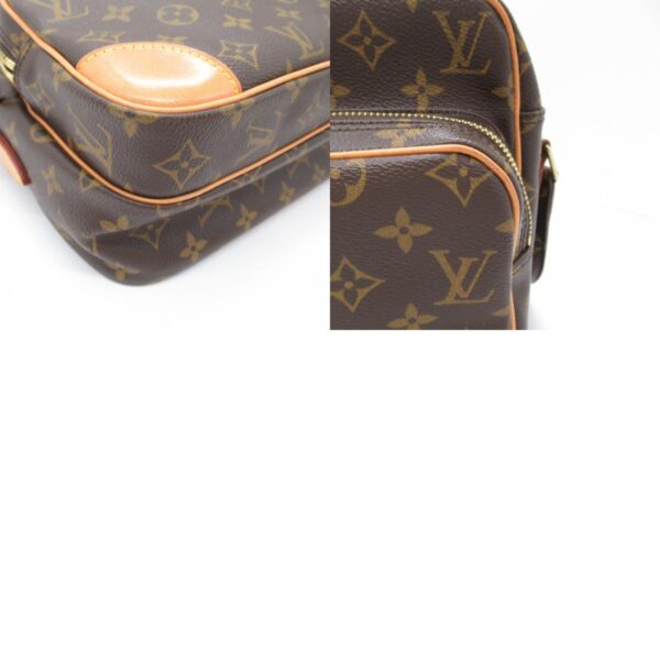 2101217843355 8c LOUIS VUITTON Nile Shoulder Bag Monogram Brown