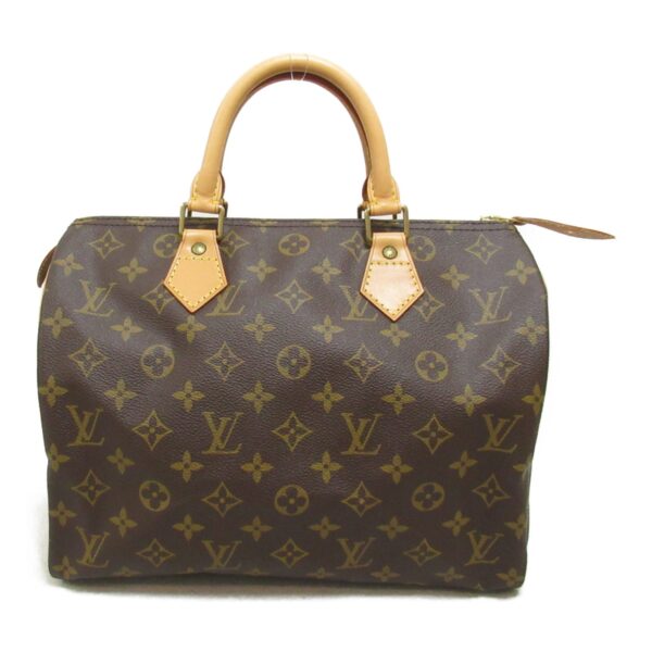 2101217845342 2 LOUIS VUITTON Speedy 30 Handbag Monogram Brown