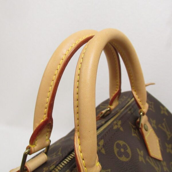 2101217845342 9 LOUIS VUITTON Speedy 30 Handbag Monogram Brown