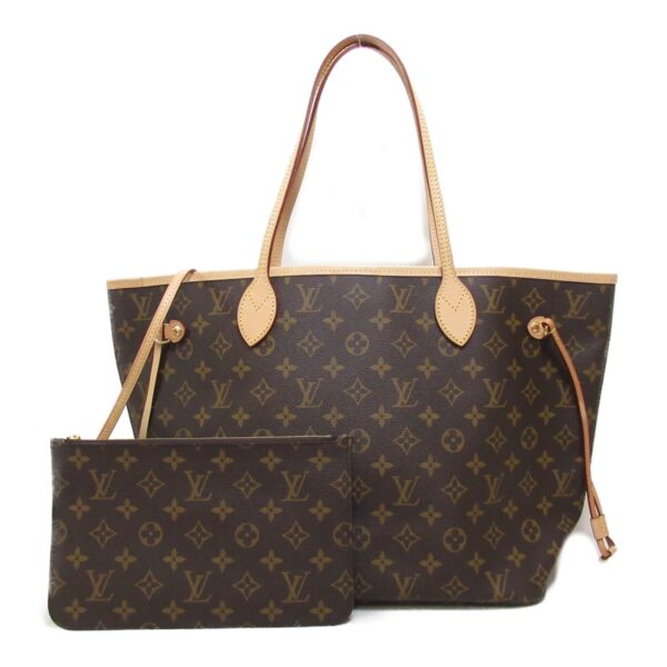 2101217845380 2 LOUIS VUITTON Neverfull MM Tote Bag Monogram Brown