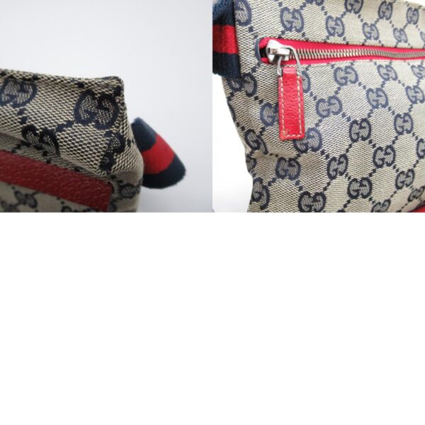 2101217845984 12c Gucci Gg Waist Bag Blue