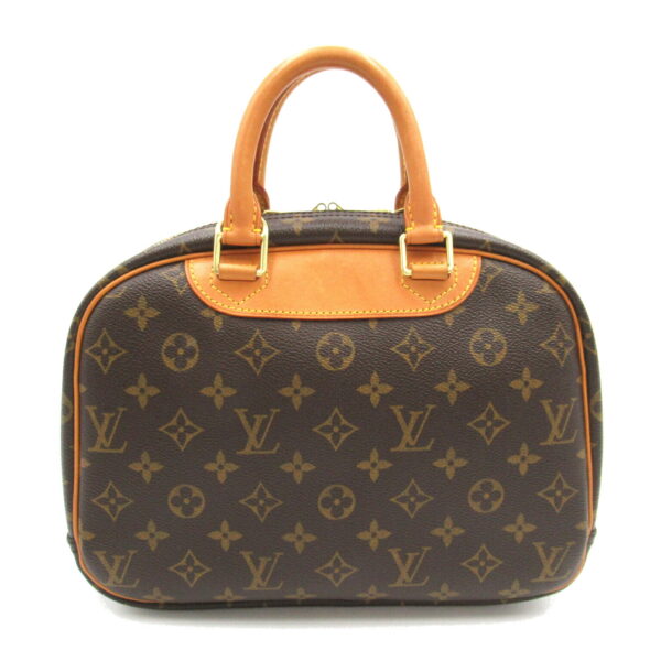 2101217849166 2 LOUIS VUITTON Trouville Handbag Monogram Bag Brown