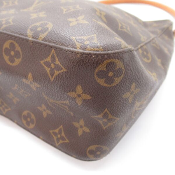 2101217849395 7 LOUIS VUITTON Looping Shoulder Bag Monogram Bag Brown