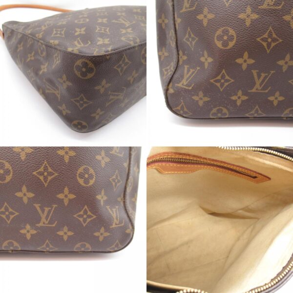 2101217849395 8c LOUIS VUITTON Looping Shoulder Bag Monogram Bag Brown