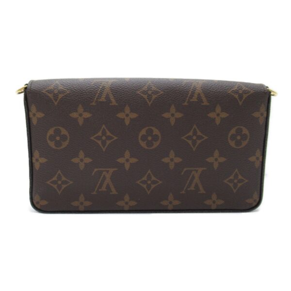 2101217849494 5 LOUIS VUITTON Pochette Félicie Shoulder Bag Brown