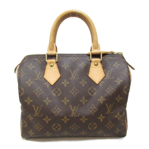 2101217849616 2 LOUIS VUITTON Speedy 25 Handbag Monogram Bag Brown