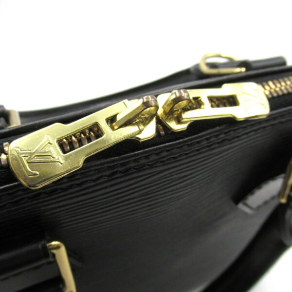 2101217849692 8 LOUIS VUITTON Alma Handbag Epi Bag Black