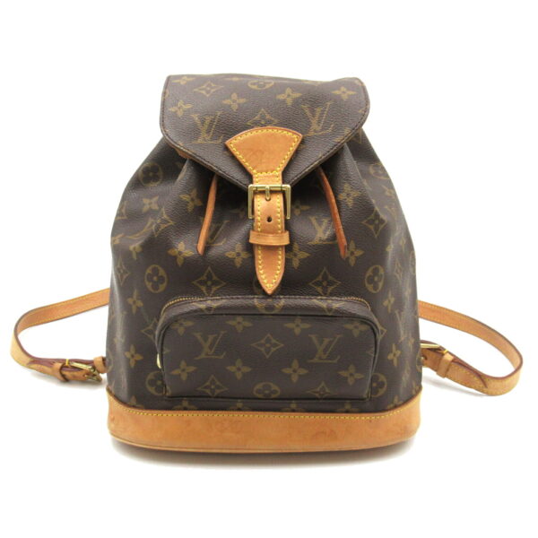 2101217850094 1 LOUIS VUITTON Montsouris MM Rucksack Monogram Bag Brown