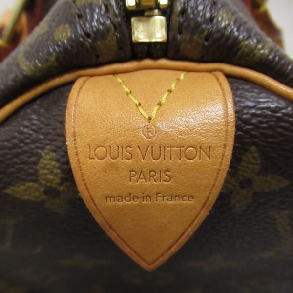 2101217850384 10 LOUIS VUITTON Speedy 25 Handbag Monogram Bag Brown